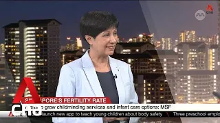 Indranee Rajah on Singapore's declining fertility rate, encouraging couples to have children