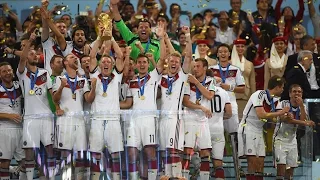 WM 2014 Deutschland ist Weltmeister !!! Siegerehrung Deutschland - Argeninien 1:0