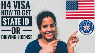 How H4 Visa or Dependent visa can get State ID or Driving License in USA|Documents for State ID DPS