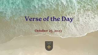 Bible Verse of the Day - October 27, 2023 #verseoftheday #dailybibleverses #bible