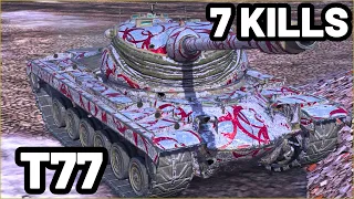 T77 | 6.5K DAMAGE | 7 KILLS | WOT Blitz Pro Replays