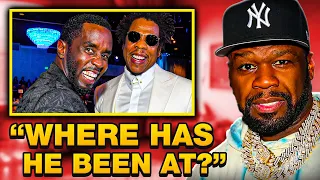 WHERE JAY? 50 Cent Questions Why JayZ Has Been Silent While Diddy Has Been Battling Public Struggles