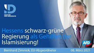 Hessische Landesregierung treibt Islamisierung voran - Bernhard Zimniok (AfD)