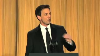 Seth Meyers Roasts Donald Trump - White House Correspondents Dinner 2011