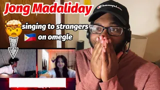 Jong Madaliday - singing to strangers on omegle | No happy ending 💔 i did that for good | REACTION!