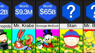 Comparison: Richest Cartoon Characters