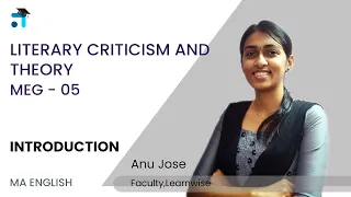 Introduction | Literary Criticism and Theory | MEG-05 | MEG | Kerala's no.1 IGNOU Coaching Platform