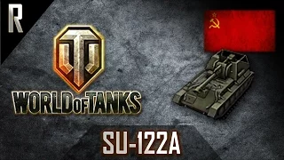 ► World of Tanks: SU 122A, Soviet Tier V artillery [5 kills, 1596 dmg]