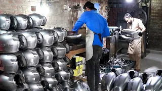 How Motorcycle Fuel Tanks Are Manufactured