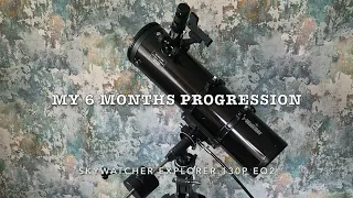 Skywatcher explorer 130p eq2 - My 6 Months Progress - Astrophotography