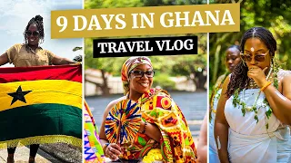 Vlog #31: I Brought in 2024 in Ghana 🇬🇭 | Elmina Castle, Independence Square, AfroFuture, & More!
