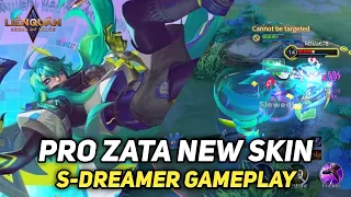 PRO ZATA NEW SKIN S-DREAMER 14 KILLS 6TH ANNIVERSARY - ARENA OF VALOR - LIÊN QUÂN MOBILE - ROV