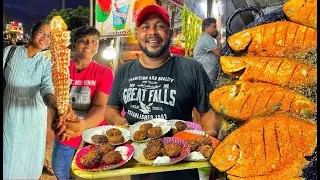 Food Hunt in Besant Nagar Beach 😍🏖 Chennai