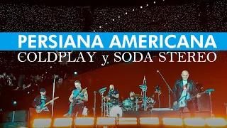 Coldplay y Soda Stereo - Persiana Americana - Buenos Aires, Argentina 07/11/2022 4K