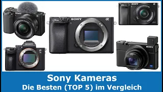 Die besten Sony Kameras 2023 (TOP 5) 🥇 Testsieger im Vergleich (gut und günstig)