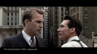 "The Untouchables" (1987) Rooftop Scene with Ness and Nitti