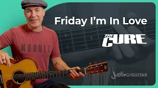 Friday I'm In Love by The Cure | Guitar Lesson