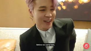 BTS VLIVE at grammy's (Eng Sub) #BTS #ARMY