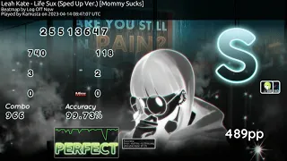 Leah Kate - Life Sux (Sped Up Ver.)  [Mommy Sucks] +HDHR FC | 489pp | #5