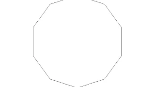 How to draw a Decagon on MSW Logo