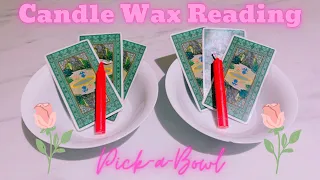 🧿PICK-A-BOWL | CANDLE WAX READING ~❤️LOVE PREDICTIONS❤️~🧿