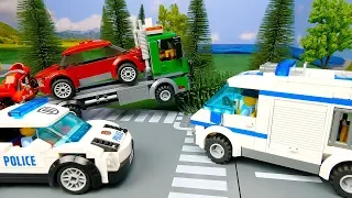 Lego Police car сhase