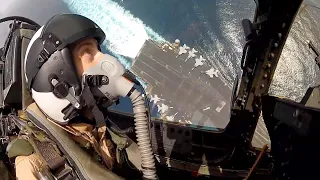 Awesome F/A-18 Super Hornet Hi-Speed Low-Level Cockpit View