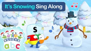 @officialalphablocks - It's Snowing Sing Along! 🌨 🎶 | #Winter☃️ | Learn to Spell with Music