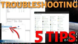 5 Basic Troubleshooting Tips for PC