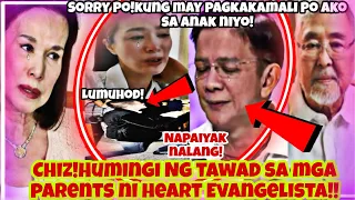 HUMINGI ng TAWAD si Chiz!Sa mga magulang ni heart!Pinuntahan sa bahay nila!Parents napaiyak nalang!!