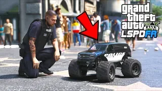 Cop patrols with Police RC Car!! (GTA 5 Mods - LSPDFR Gameplay)