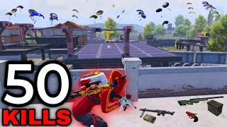 50 KILLS in YASNAYA POLYANA ONLY!😨 NEW KILL RECORD w/ AWM + UMP🔥 PUBG Mobile