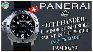 The Rarest Panerai? | Limited Edition Chronopassion Left-Handed Luminor Submersible PAM00239