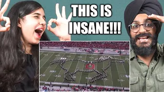 Indians React to OFFICIAL OSU Marching Band video game half time show