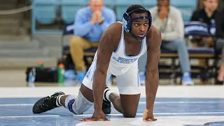 UNC Wrestling: Tar Heels Fight to Take Down #19 Pitt, 22-12