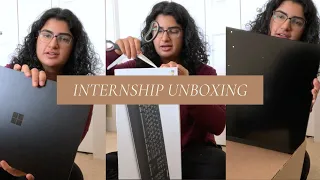 Microsoft Internship Unboxing!