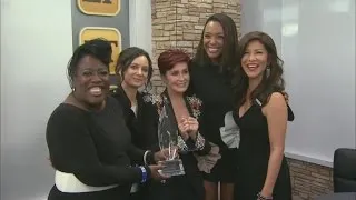 'The Talk' Hosts React To Their People's Choice Speech Stage Crasher