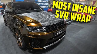 Our SVR Gets a Wrap Change! Inozetek Midnight Gold and STEK Forged Carbon PPF!