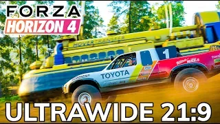 Forza Horizon 4 4K Ultrawide Gameplay (3440x1440 21:9 Vega 64)