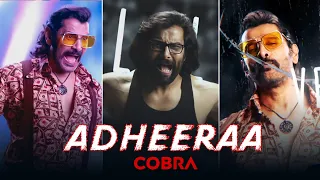 Cobra - Adheeraa Fullscreen Status | Chiyaan Vikram | A.R. Rahman | Ajay Gnanamuthu | The Relax List