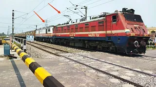 Wap5 Failure Powerful Wap4 hauled Most Aggressive Intercity Express Furious Moving Out Railgate