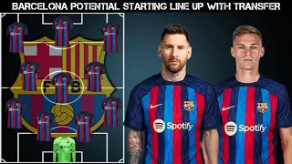 BARCELONA POTENTIAL LINEUP NEXT SEASON WITH LIONEL MESSI & JOSHUA KIMMICH | TRANSFER RUMOUR