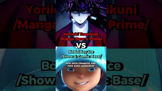 BoBoiBoy Elementals Vs Demon Slayer verse PT 13 | #shorts