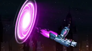 Teen Titans Go vs Teen Titans Travel to different dimensions scene