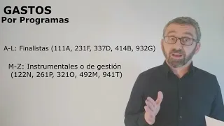 Ley 47/2003,  General Presupuestaria - 3a parte - Art 39 a 41 - CLASIFICACIÓN PRESUPUESTARIA