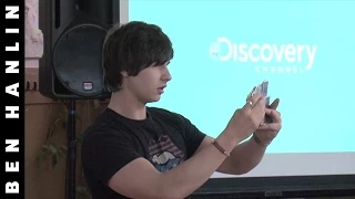 AMAZING magic card trick with the Discovery Channel!