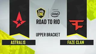 CS:GO - Astralis vs. FaZe Clan [Inferno] Map 2 - ESL One: Road to Rio - Upper Bracket Final - EU