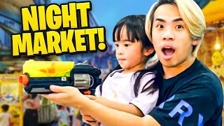 My 3 Year Old Daughter Tries Night Market Food For The First Time