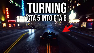 HOW TO TURN GTA 5 INTO GTA 6 | Turning GTA 5 into a real life simulator in 2021 | PC MODS