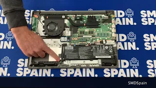 How to Battery Replacement Lenovo IdeaPad 3 15ADA05 Disassembly